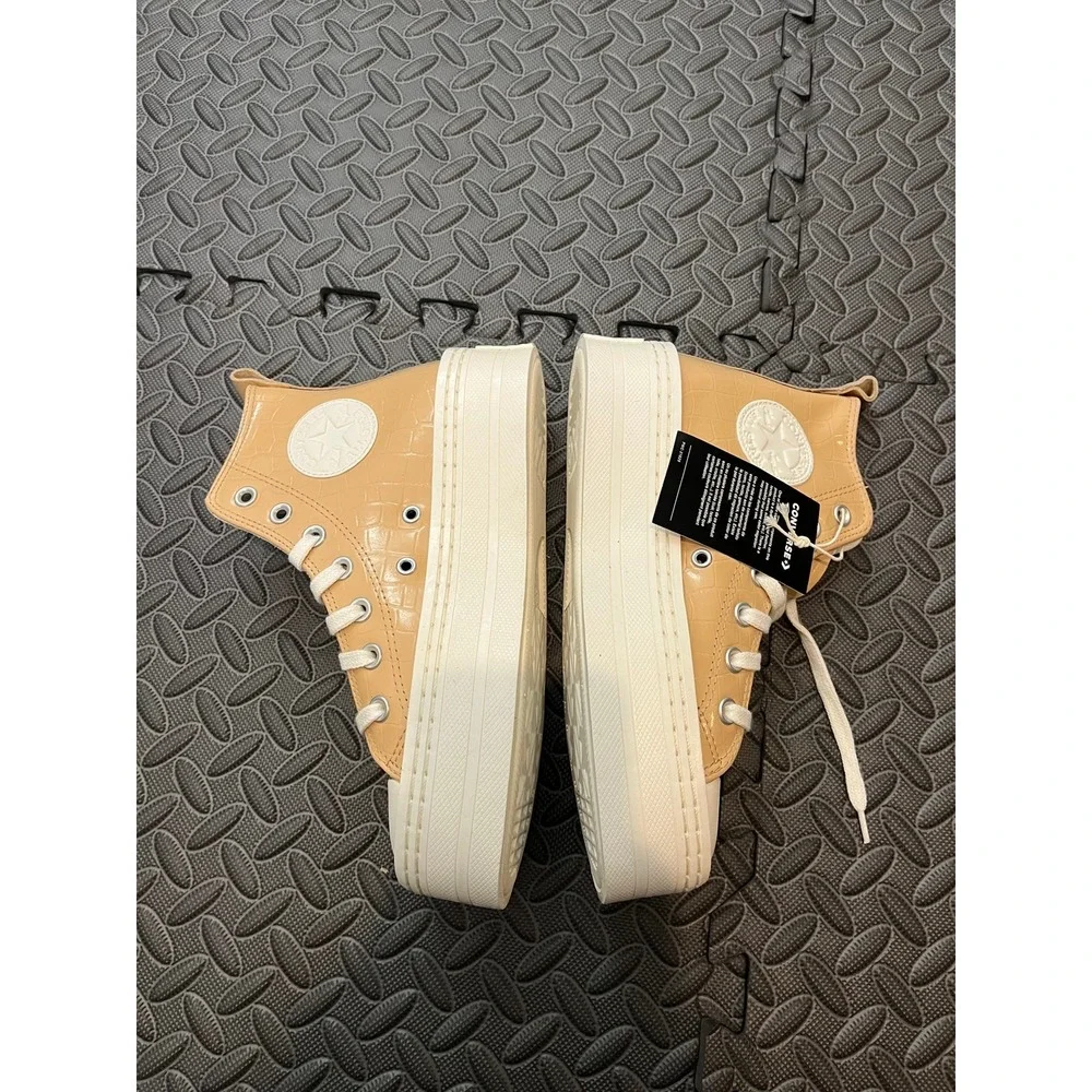 NEW Converse Women Chuck Taylor All Star Modern Lift Hi Platform Glossy Size 6.5